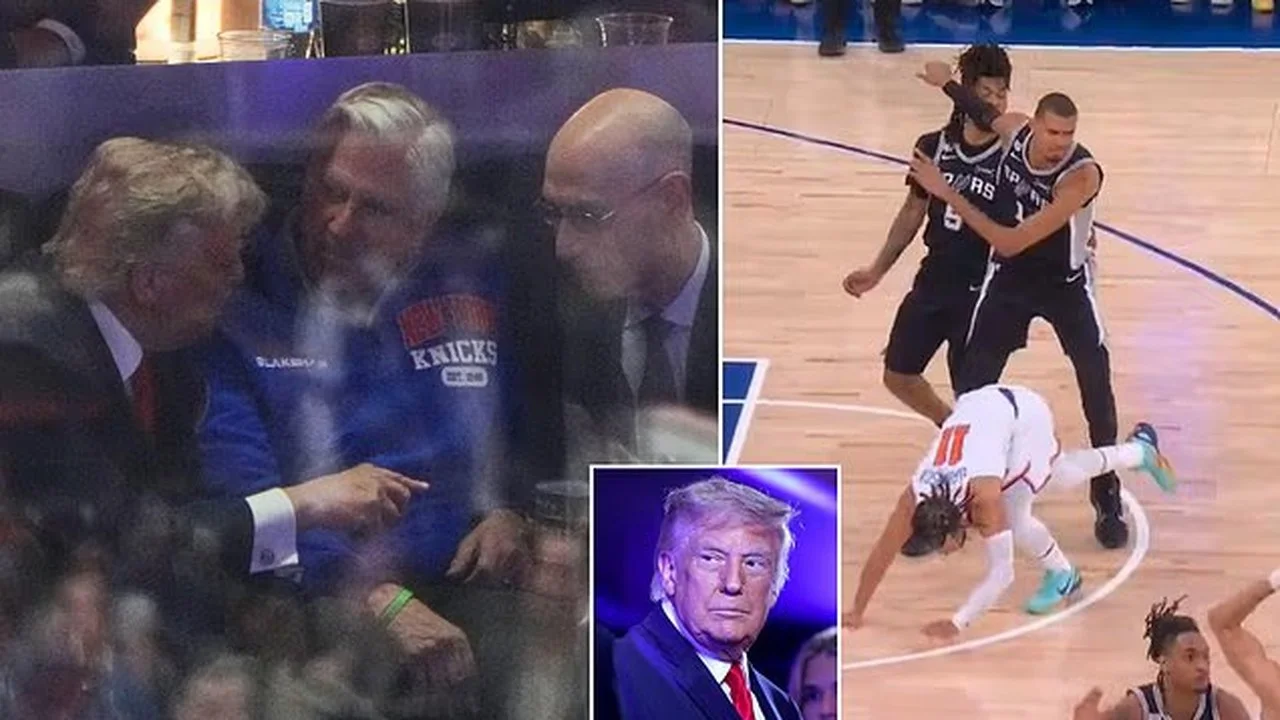 特朗普怒批总决赛争议判罚，NBA篮球市场动态前景剖析